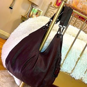 Kenneth Cole Leather hobo style bag